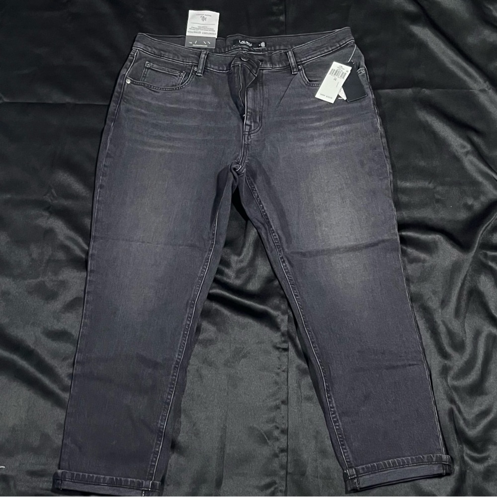 Lauren Ralph Lauren Slim Dark Gray Jeans